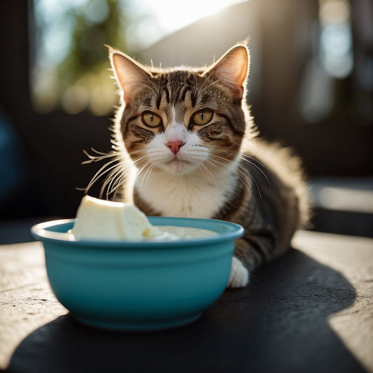 The Yoghurt Chronicles: A Tale of Two Cats and Their Human