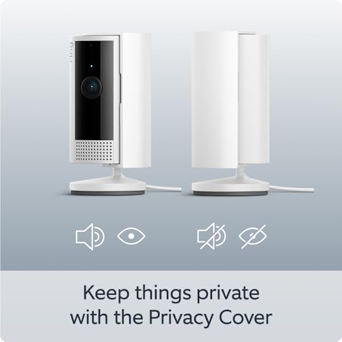 Ring Indoor Camera (2nd Gen) | Plug-In Pet Security Camera | 1080p HD, Two-Way Talk, Wifi, Privacy Cover, DIY | alternative to CCTV system | 30-day free trial of Ring Home - DeKove
