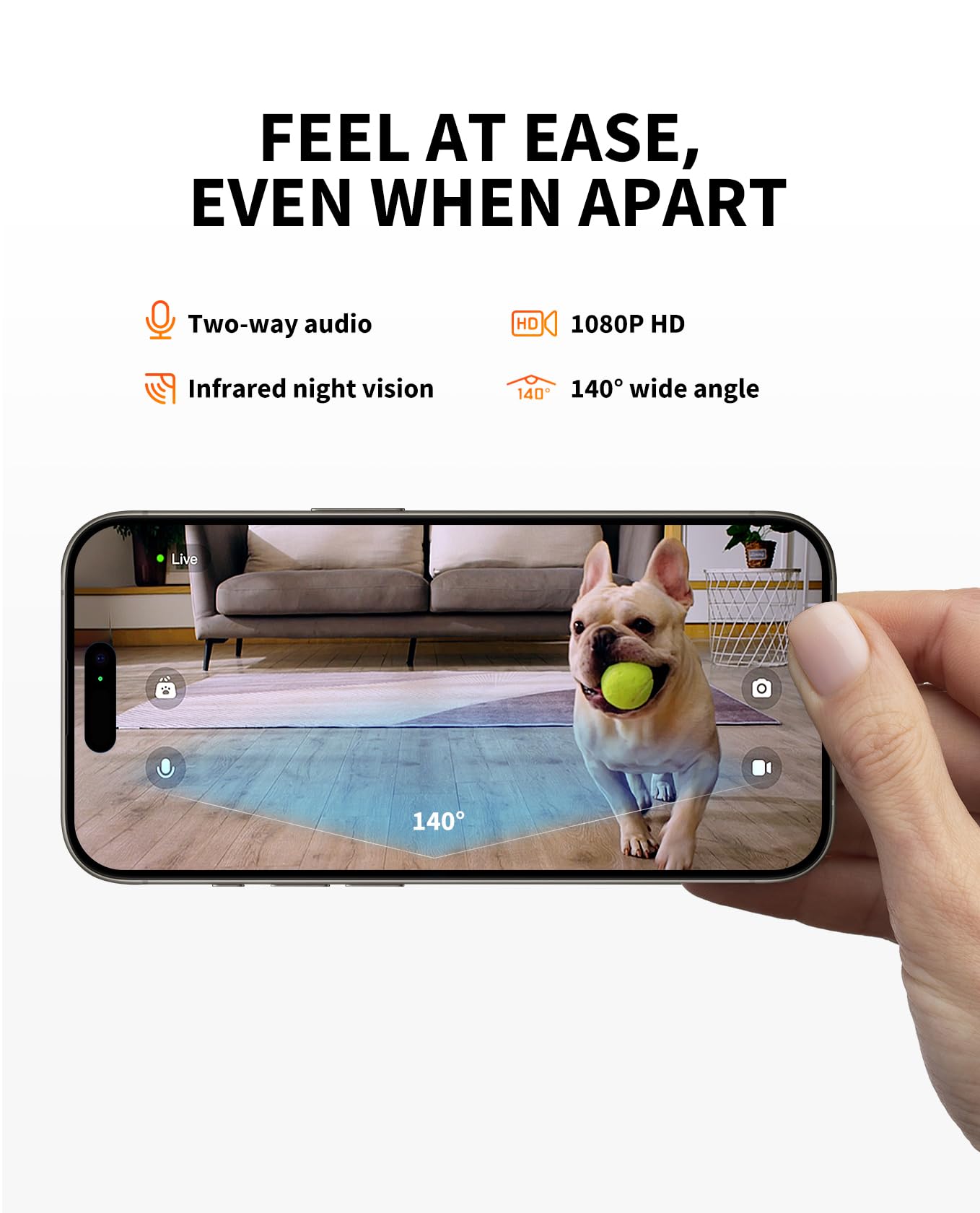 PETKIT Automatic Cat Feeder with Camera, 1080P HD Video with Night Vision, 2-Way Audio, 3L Auto Cat Feeder with Battery-Backup, Low Food & Blockage Sensor, App Control Cat Food Dispenser - DeKove