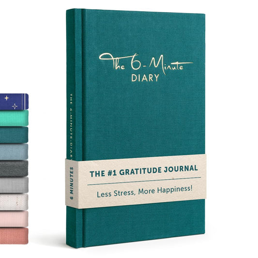 6-Minute Diary – 3-Million-Copy Bestseller Gratitude Journal for Women & Men – Guided Mental Health Journal Based on Positive Psychology – Daily Manifestation Journal for Self-Care & Mindfulness - DeKove