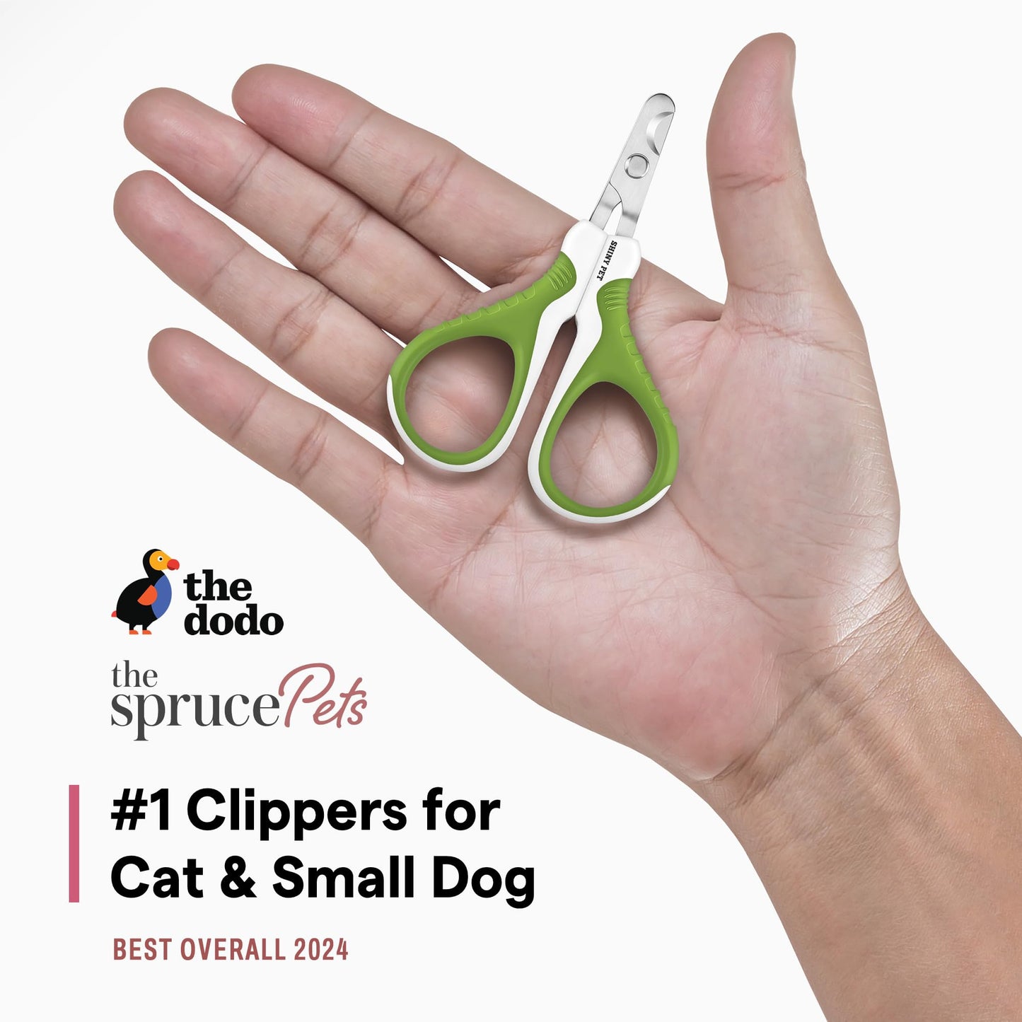 Pet Nail Clippers for Beginners and Groomers - Best Cat Nail Clippers & Claw Trimmer for Home Grooming Kit - Grooming Tool for Small Animals Tiny Dog Cat Bunny Rabbit Bird Puppy Kitten - Ebook Guide - DeKove