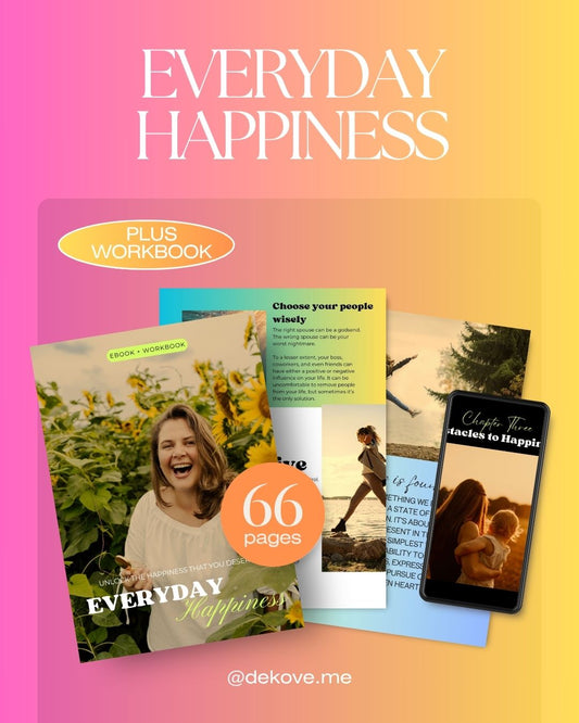 Everyday Happiness eBook + Workbook - DeKove