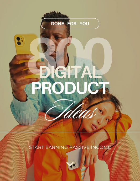 800 Digital Products Ideas 💡 - DeKove