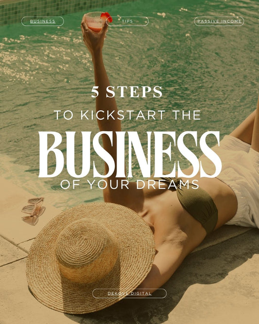 🌱 FREE GUIDE: 5 Tips to Start Your Own Online Business - DeKove