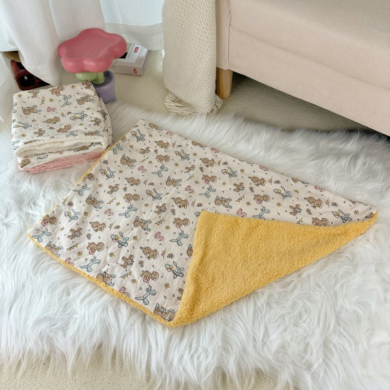 Adorable Pet Blanket With Pillow - DeKove