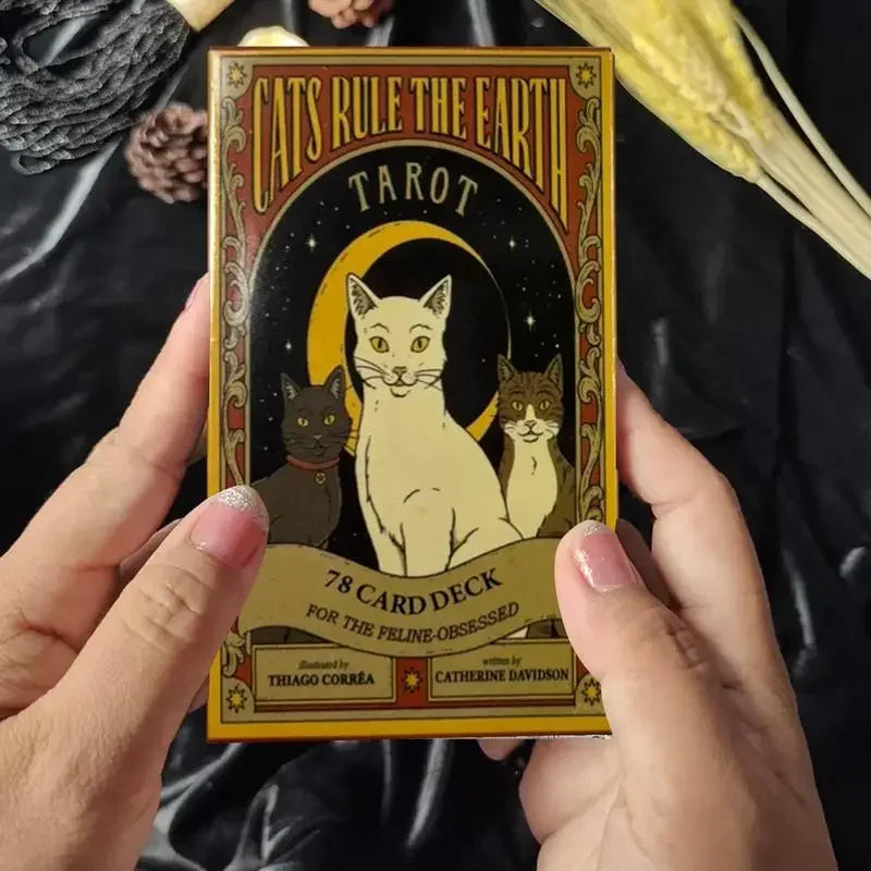 HOT!! Cats Rule Earth Tarot Cards - DeKove