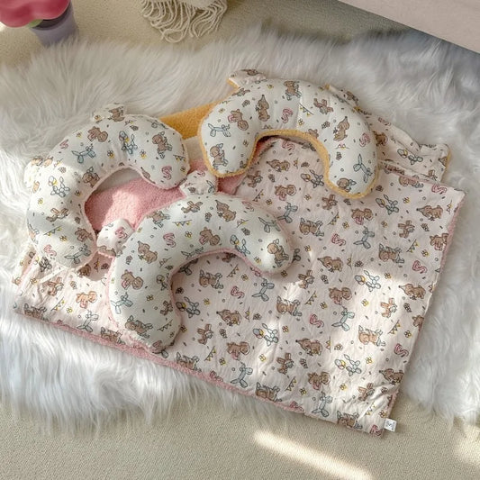 Adorable Pet Blanket With Pillow - DeKove