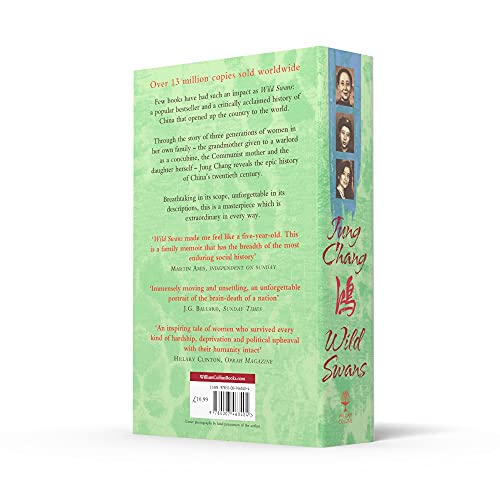 Wild Swans: Three Daughters of China – One of the Sunday Times Top 100 Bestselling Books of the Past 50 Years - DeKove