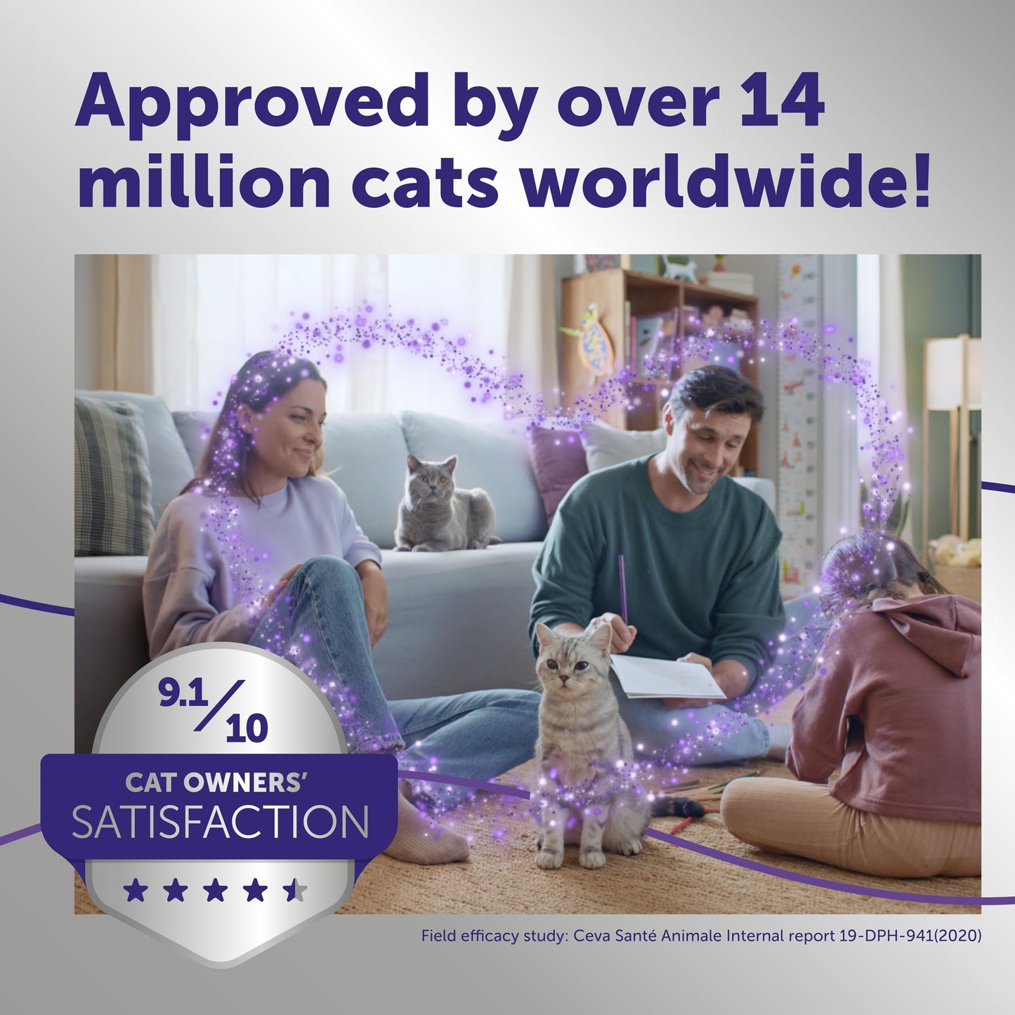 FELIWAY Optimum 30 Day Cat Calming Odourless Plug In Pheromone Diffuser Starter Kit, 48ml - Helps Solve Signs of Stress in Cats & Kittens, Veterinary Recommended, Drug-free, Clinically Proven - DeKove