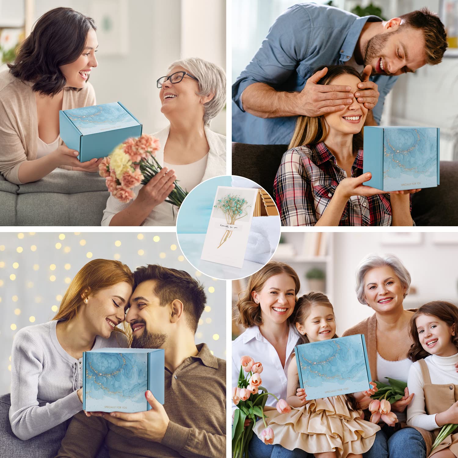 Birthday Pamper Gifts for Women, Unique Self Care Package Relaxation Spa Bath Set for Her, Wellbeing Get Well Soon Gifts for Women, Ladies Pamper Hamper Birthday Gifts for Mum, Friends, Sister, Wife - DeKove
