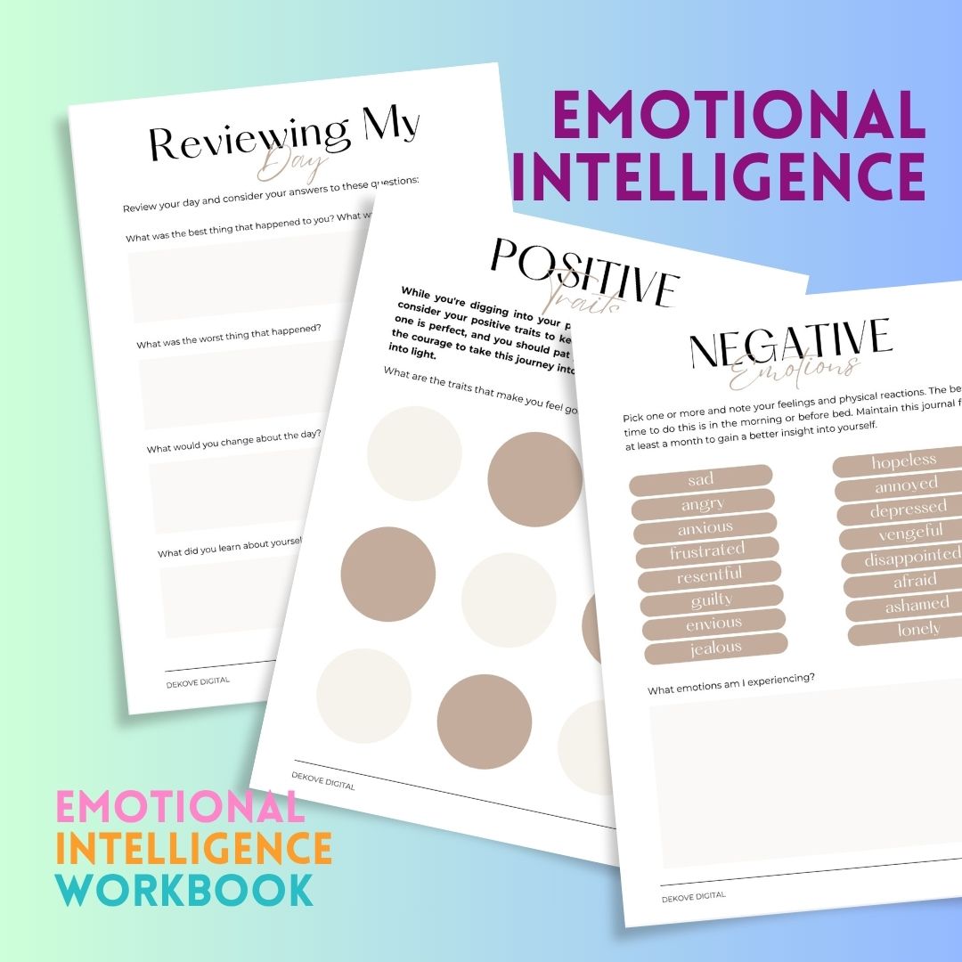 Emotional Intelligence eBook + Workbook - DeKove
