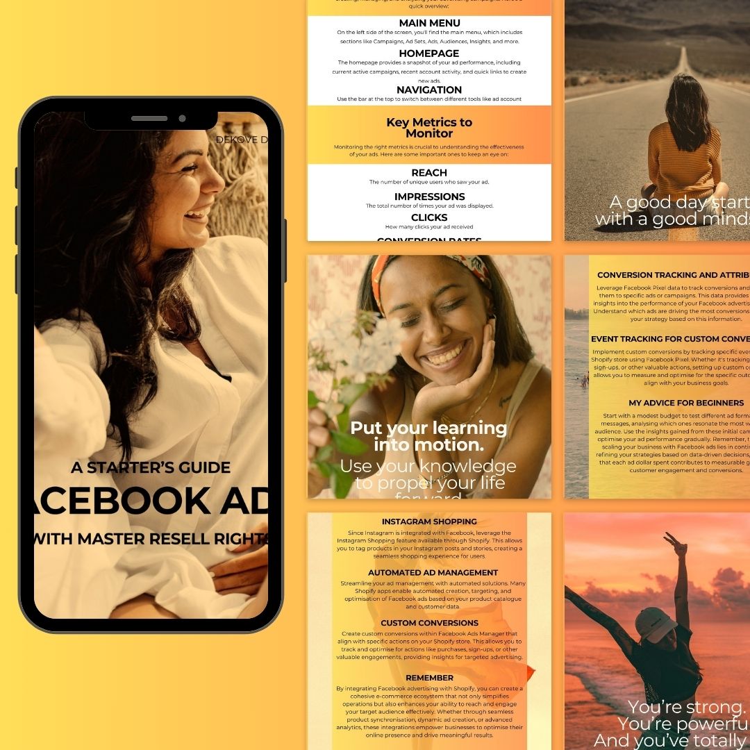 A Starter's Guide To Facebook Ads Ebook - DeKove