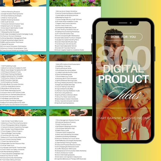 800 Digital Products Ideas 💡 - DeKove