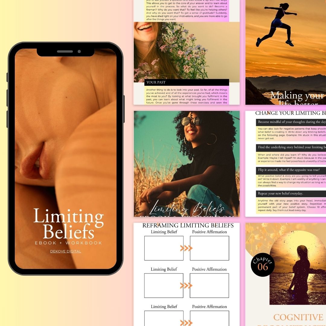 Limiting Beliefs eBook + Workbook - DeKove