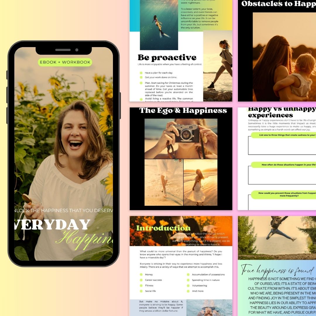 Everyday Happiness eBook + Workbook - DeKove