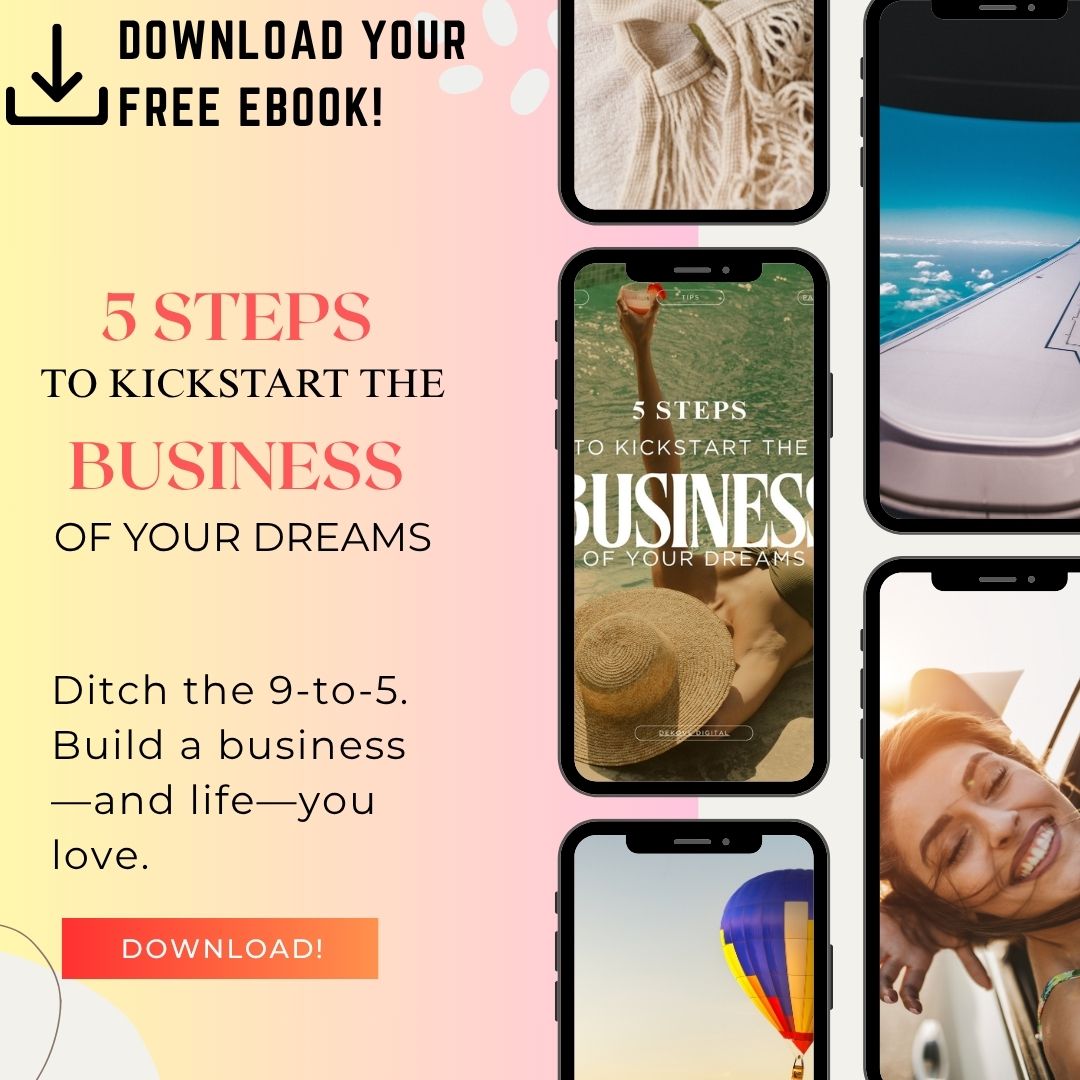 🌱 FREE GUIDE: 5 Tips to Start Your Own Online Business - DeKove