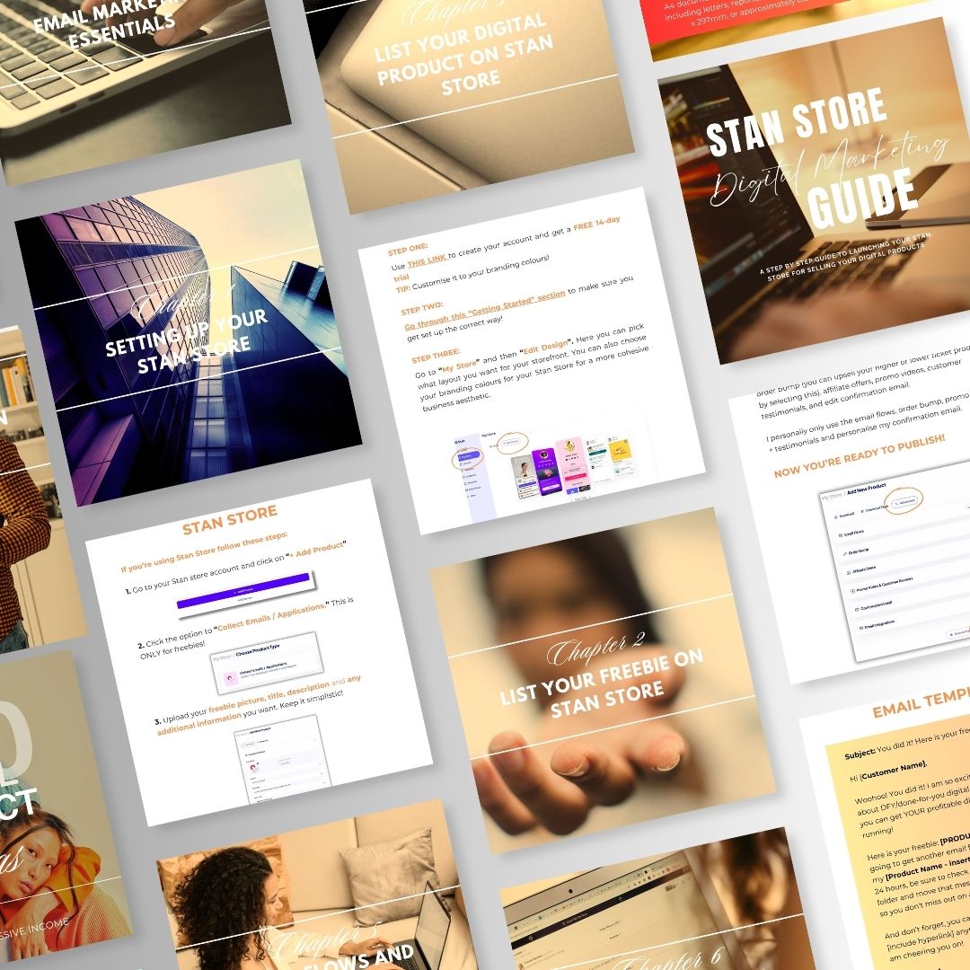 Stan Store Digital Marketing Guide - DeKove