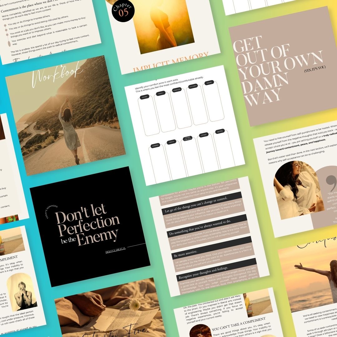 Self Acceptance eBook + Workbook - DeKove
