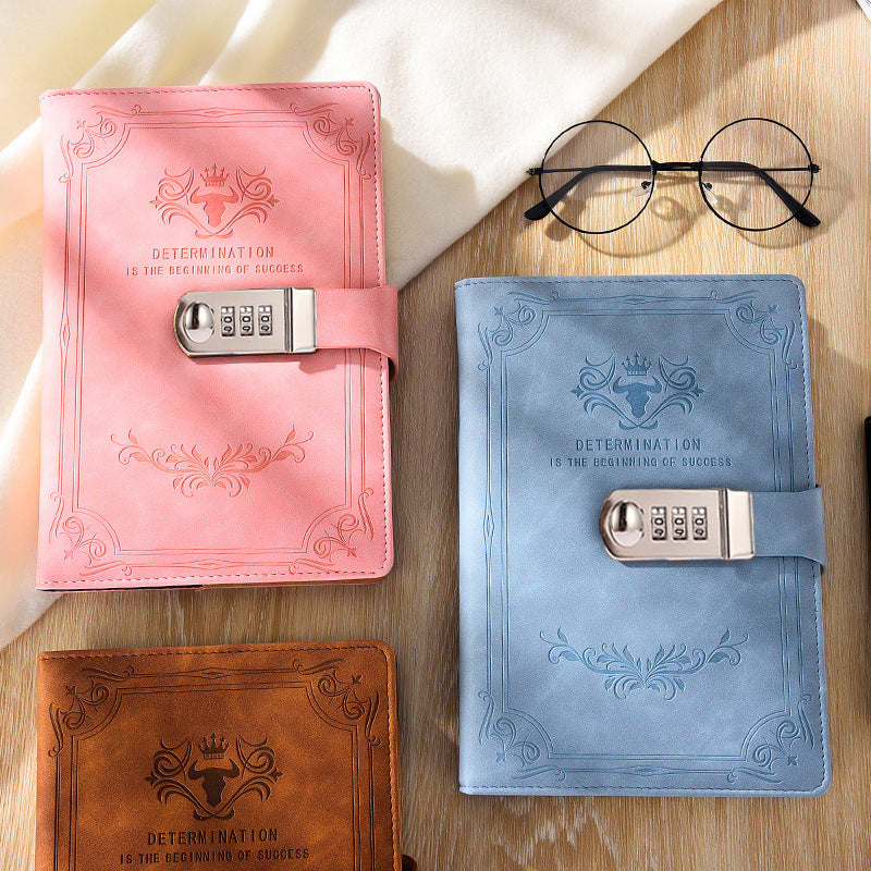 Retro Journal With Lock